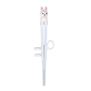 Rabbit Learning Chopsticks (TW-EC18-W-CHZ)