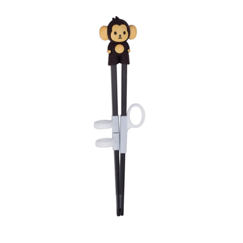 Monkey Learning Chopsticks (TW-EC19-BR-CHZ)