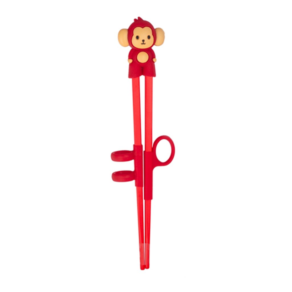 Monkey Learning Chopsticks (TW-EC19-R-CHZ)