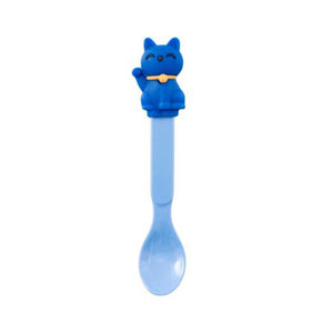 6.5" L Lucky Cat Spoon - Blue - FINAL SALE (TW-ED7-B-SNZ)