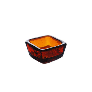 3" Square Glass Bowl -2 oz. (TW-GH-20253BS-BW-BWG)