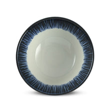 Load image into Gallery viewer, 5&quot; Dia. Vertical-Striped Patterned Bowl - 9 oz. (TW-M54-L-BWP)