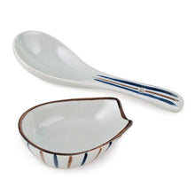 Load image into Gallery viewer, Porcelain Spoon with Holder (TW-SH408-SNP)