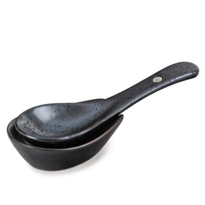 Porcelain Spoon with Holder (TW-SH409-SNP)