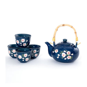 5-Pc Sakura Pattern Tea Set - Tea Pot -  22 oz. (TW-TPS111-TPP)